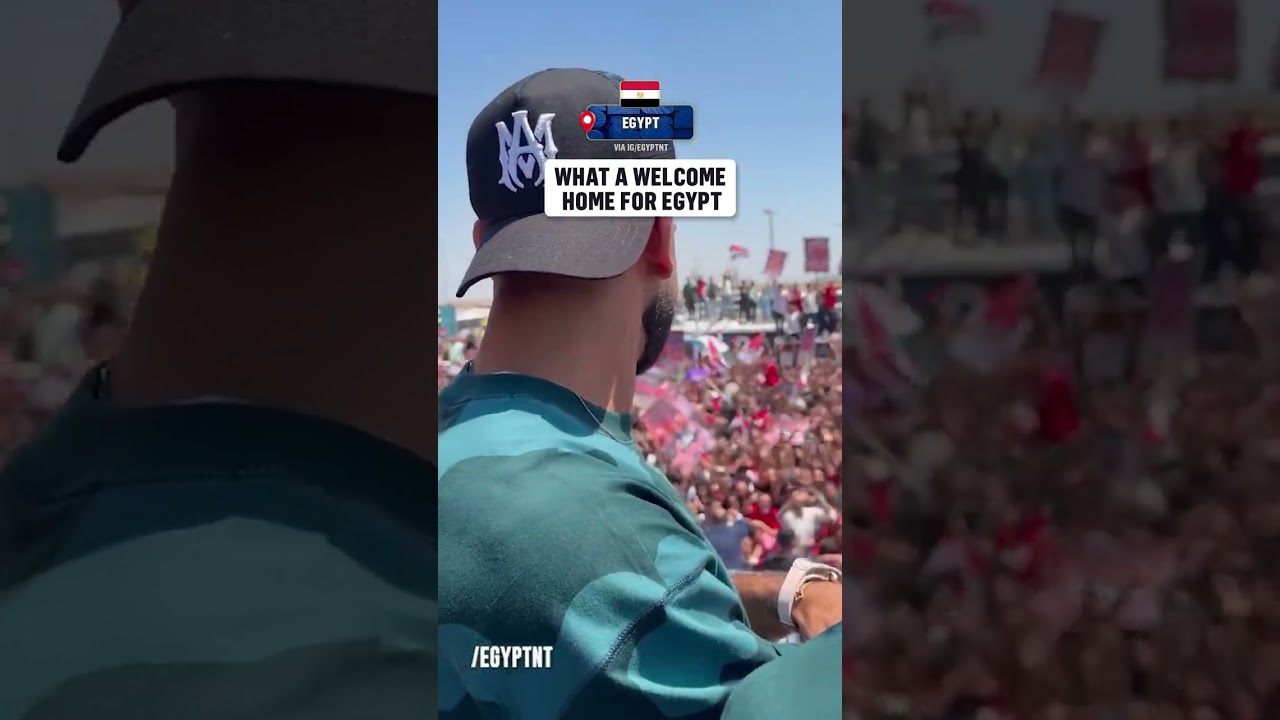 Home celebrations hit different for Egypt