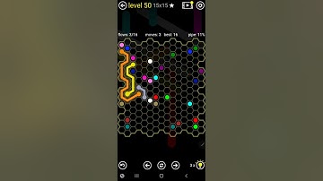 How To Solve Flow Free Hexes Extreme Rainbow Pack Level 50 Board Walk Through Solution Walkthrough