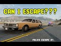 „Turning Is NOT Avaidable Right Now" - BeamNG Police Chase