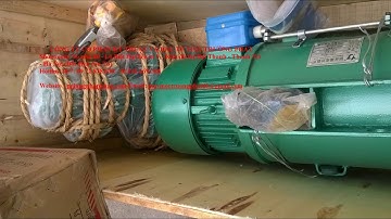 Pa lăng cáp điện 1 tấn