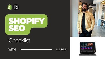 The Ultimate Shopify SEO Checklist for 2024 - Walkthrough - Free Template!