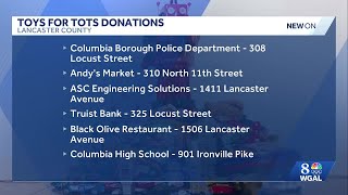 Columbia police in Lancaster County seek toy donations for Toys for Tots