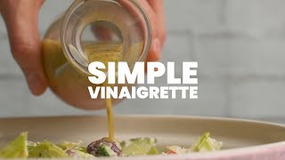 Simple Vinaigrette - Gimme That Flavor