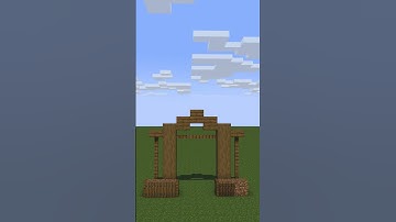 Minecraft Gate Design #1