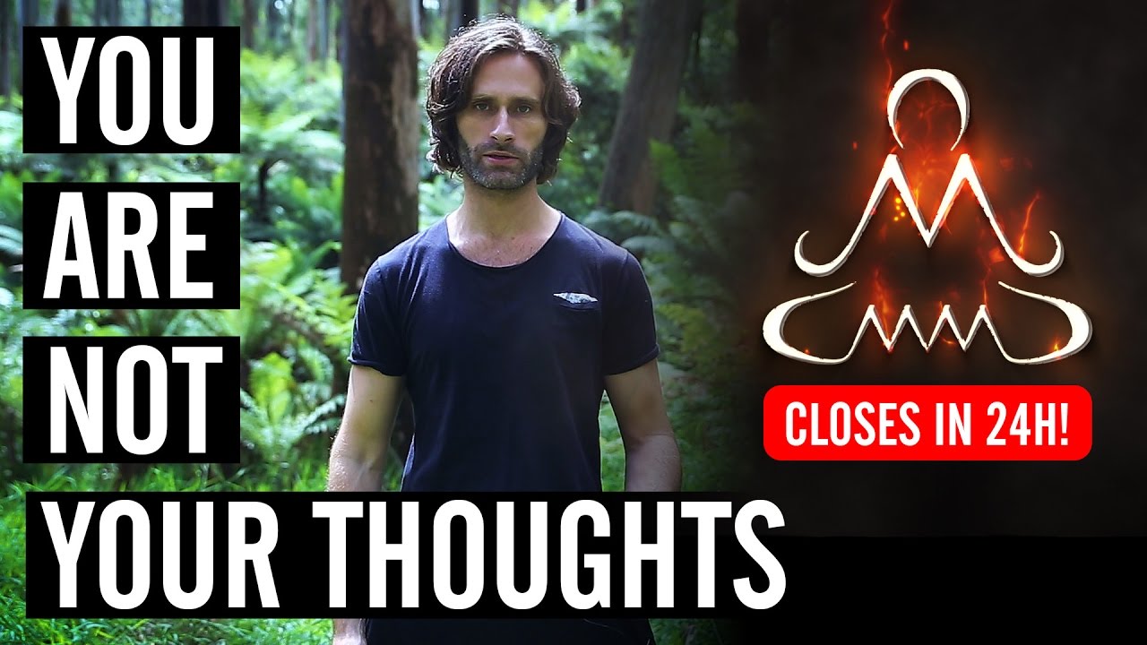 You Are Not Your Thoughts - Only 24 hours left to join MMM - James Marshall