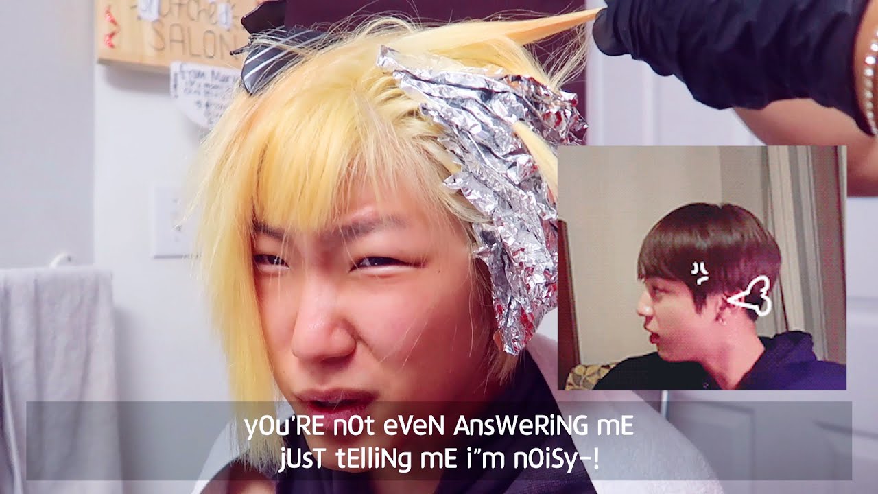 моя мама исправляет мой провал с отбеливателем своими руками (с кучей мелких препирательств, ой л...