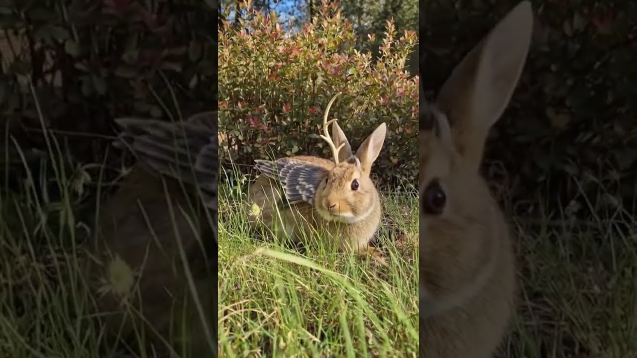 Wolpertinger echt gefilmt? Handyaufnahme aus dem Gras 