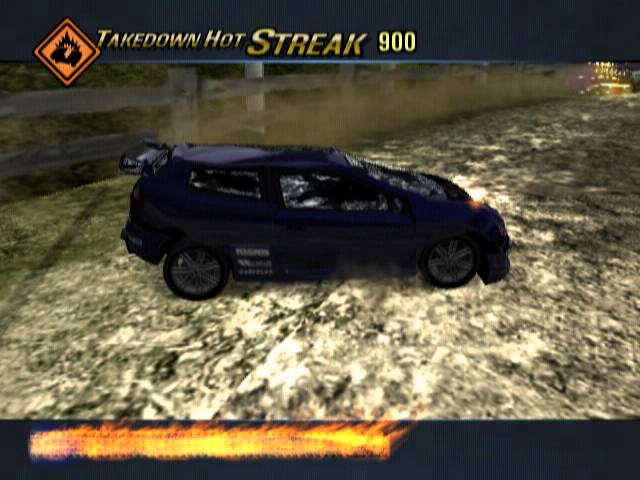 Corra a mil por hora e não se importe com os osbtáculos em Burnout Revenge ( PS2) - PlayStation Blast