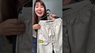 100 Ribu 4 Celana Pendek Selutut Bahan Poliester