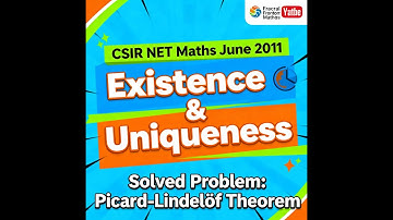 CSIR NET June 2011 ODE Existence and Uniqueness