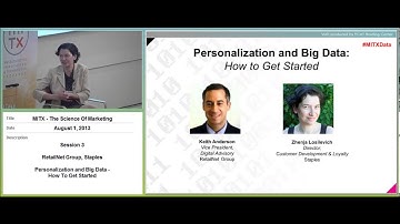 MITX Data Summit - Personalization and Big Data: How to Get Started