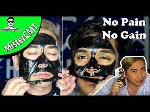 Painful mask peel