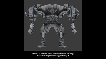 Blender Secrets - Concept art painting tutorial, how to use Trace Image to Grease Pencil