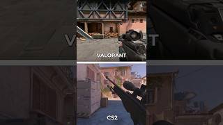 CS2 vs Valorant AWP #cs2 #valorant #comparison