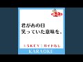 君があの日笑っていた意味を。(ガイド無しカラオケ)...