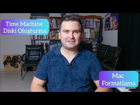 Video: Yeni bir Time Machine yedeklemesini nasıl oluştururum?