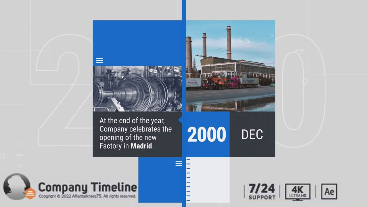 Company Timeline ( After Effects Template ) ☆ AE Templates - YouTube company-timeline-after-effects-template-ae-templates-youtube