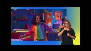 Justins House Wibble Wobble Song Sign Zone