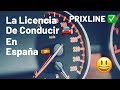 PRIXLINE ✅ Canje del Permiso de CONDUCIR 🚘 en España 🇪🇸