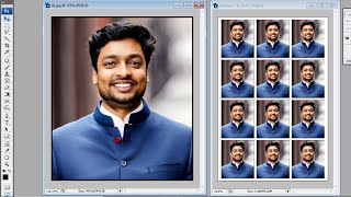 Passport Size Photo In Photoshop
