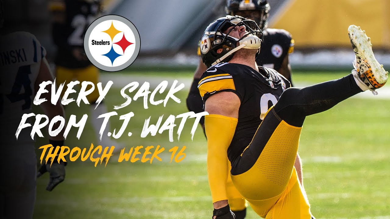 2020 Pittsburgh Steelers Highlights: Every T.J. Watt sack through Week 16 