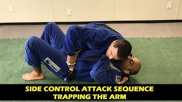 Side Control Attack Sequence Trapping The Arm by Nick Pollaro