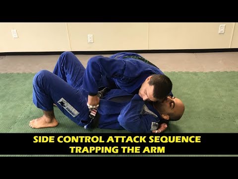 Side Control Attack Sequence Trapping The Arm by Nick Pollaro