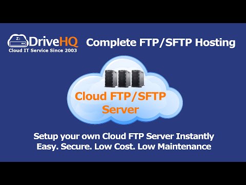 DriveHQ FTP Server Hosting Service Feature