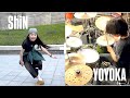 YOYOKA's drum + ShiN's dance