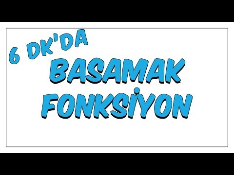 6dk'da Basamak Fonksiyon