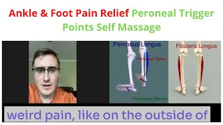 Ankle & Foot Pain Peroneal Trigger Point Therapy Self Massage