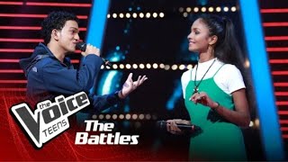 The battles : sameena nishshanka v shehara dilakshana | sanda mithuri | the voice teens srilanka