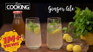 Ginger Ale | Drink Recipe | Refreshing Drinks | Ginger Lemon Drinks