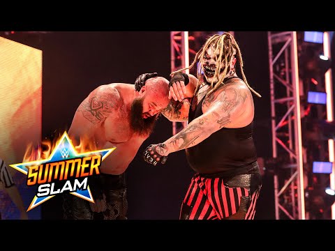 Braun Strowman and "The Fiend" Bray Wyatt battle backstage: SummerSlam 2020 (WWE Network Exclusive)