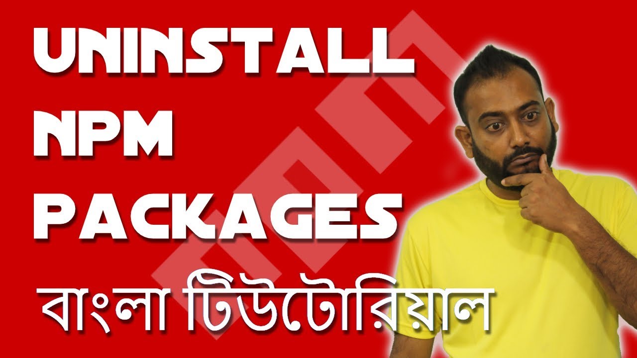 Uninstall package