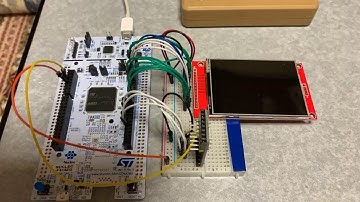 STM32 TouchGFX with SPI LCD and QSPI Flash (Automatic demo)