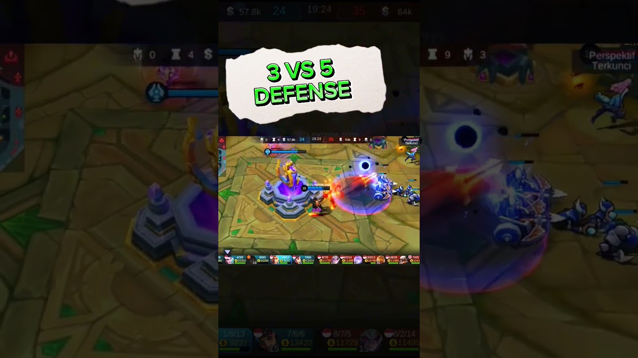 Valir 3 vs 5 DEFENSE comeback 🔥🔥