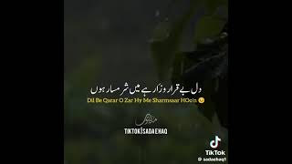         بندہ ہوں تیرا سب سے گنہگار یا خدا   