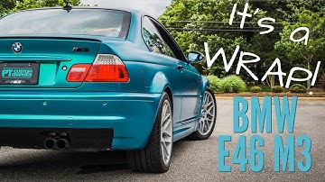 BMW E46 M3 | Full Exterior Wrap | Timelapse | PT Custom Graphics