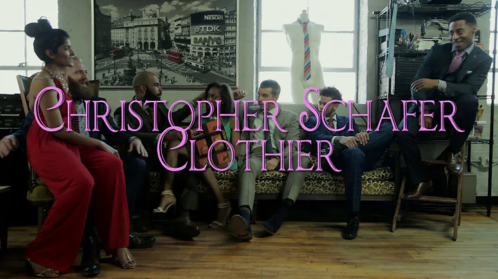 Syranno's behind the scenes photoshoot for Christo...