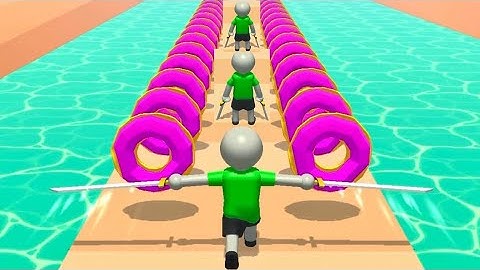 Twin Blade Slicer. All Levels Gameplay Android, iOS