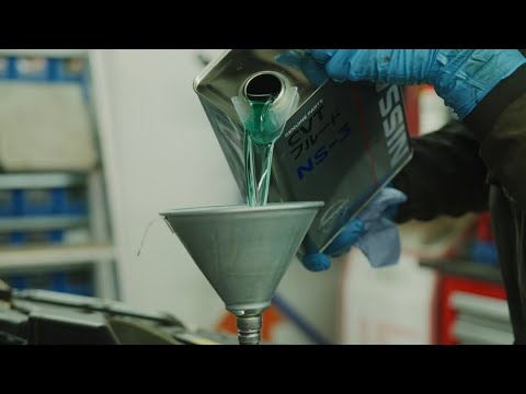 Nissan X-Trail T32, 2020 г. — полная замена масла в вариаторе (CVT)