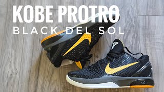 Nike Kobe Protro 6 Del Sol Black Review - YouTube