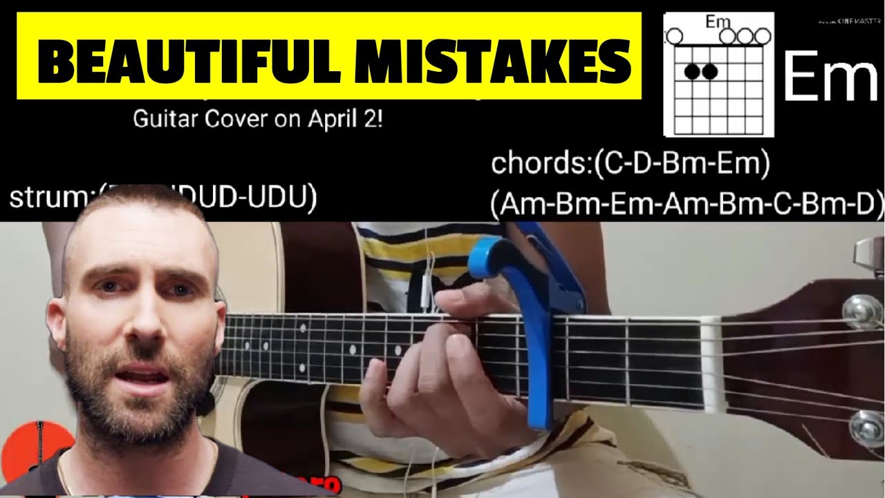 Maroon 5 Beautiful Mistakes Guitar Cover Tutorial
