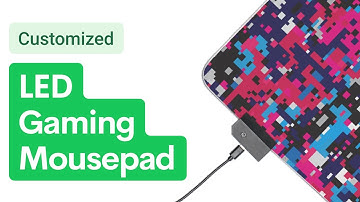 Custom LED Gaming Mousepads [Printify Product Review]