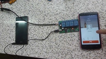 AD22B04 4 Channel DTMF Relay Operation Demo