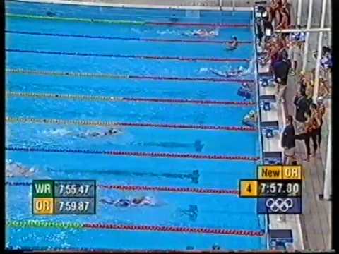 2000 | Australia Olympic Silver | Womens 4x200 Free Relay | ONeill Rooney Thomson Thomas | 2 of 2