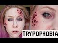 Easy SFX Trypophobia Makeup