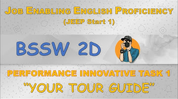 YOUR TOUR GUIDE | Performance Innovative Task | MELlennials Vlog Network