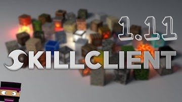 Minecraft - 1.11 SkillClient Hack (with OptiFine) 1.11.x Minecraft Hacked Client - WiZARD HAX